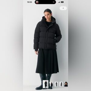 Aritzia TNA Black Super Puff Jacket